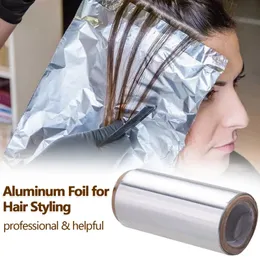 1PC/15M Folia aluminiowa salon Salon Hairdressing Paznokcie Paznokcie zanurzone z akrylowego żel żel Poliska do zmywacza papierowy papier