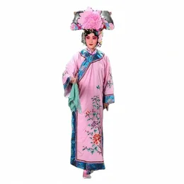 Qing Dynasty Princ костюмы для женщин королевская одежда Halen косплей опера платье элегантность восточная сценическая одежда D0ps #