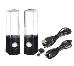 Mode bärbar trådlös dansvattenhögtalare Kreativitet LED Light Fountain Speakers Home Party 25515105CM8688915