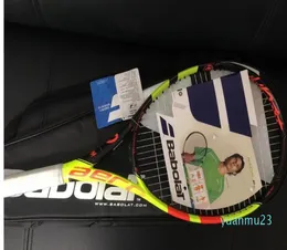 Hela toppkvalitet Tennisracketar röd racket med sträng och väska 1 bit 2428351