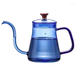 Vassoi di tè at35 in vetro fatto a mano in vetro a mano pentola per casa in ceramica elettrica bolleggio bollente piccola bocca
