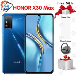 Новый оригинальный мобильный телефон HONOR X30 Max 5G, 7,09 дюйма, 8G + 128G, MTK Dimensity900, Android 11, 64-мегапиксельная задняя камера, 5000 мАч, NFC-смартфон