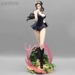 Anime Manga 34cm Anime One Piece Nico Cartoon Figure GK Sexy BeautifUL Girl Statue Pvc Action Figurine Doll Collection Model Toy Gift 24329