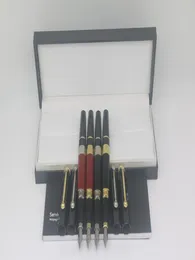 Caneta-tinteiro luxuosa William Shakespeare de 4 cores, preto, vermelho e dourado, acabamento dourado com número de série, escola de escritório 3204022