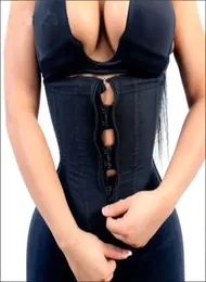 Waist Support Corset Body Shaper Latex Trainer Zipper Underbust Slim Tummy Cincher Slimming Briefs Belt Shapewear Women5516394