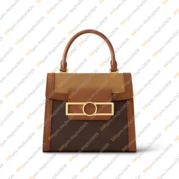Damowe moda mody, design luksusowe luksusowe torby torebki torba na ramię Crossbody Top Mirror Quality M46751 Torebka torebki