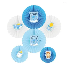 Dekoracja imprezy Blue Boy Born Tooth Słoni motyw jednorazowy zestaw stołowy TOCK TOPPER 12 Baby Shower Płeć Odsłanianie zębów