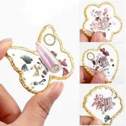 Nail Crystal Agate Palette Resin Nail Paint Palette Nail Display Board Tool Nail Display