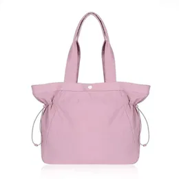 Lu Side Cinch Shopper Bag Shopping Handbag Stuff Sacks大容量多機能フィットネス18Lベルトバッグアーバンバックパックブランド132