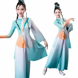 클래식 댄스 성인 양코 댄스 공연 민족 무대 의류 여성을위한 새로운 정장 v6mu#