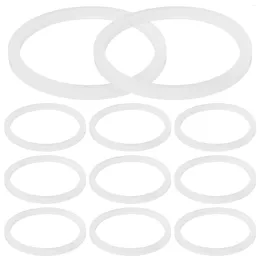 Dinnerware 20pcs Jar Silicone Rings Mason Jars Sealing Gaskets Replacements Household Storage