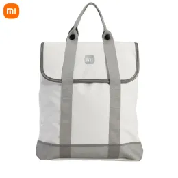 Kontrollera original Xiaomi Mijia 20l Polyester Fiber Ryggsäck Utflykt Trend Student Casual Simple Portable Bag For Men Women Student