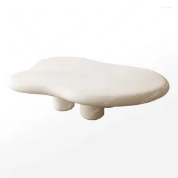 Dekorative Figuren, Wolken-Couchtisch, Licht, luxuriös, modern, für kleine Wohnungen, Wohnzimmer, extrem schlicht, kreativ geformt, weißes Zuhause