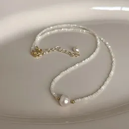 Minar harajuku nature big nature freshwater pearl bearlaces bendant white color shell strand strand for women wedding wedding 240322