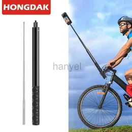 Selfie Monopods Hongdak 3M 금속 보이지 않는 확장 에디션 셀카 스틱 스틱 트리포드 24329 용 insta360 x2 x3 액세서리를위한 확장 가능한 모노 포드