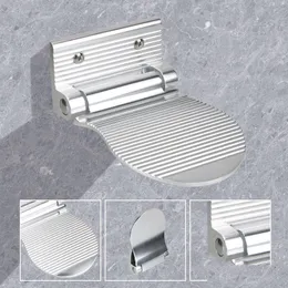 Inne organizacja organizacji sprzątania maty łazienki podnóżka pod prysznicem Rest REST Pedestal Pedal Wall Montowany czarny/sier aluminium stopy stopy otgvf