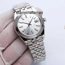 ساعة فاخرة RLX Clean Luxury Watch 8215 Automatic Top Movement Movement Watch Womens Diamond Watch Fashion 41mm Watch Waterprooffire Watch
