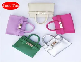 Sadece tao moda el çantaları küçük kız kızlar çocuklar mini bb totes çocuk moda marka çantası kızlar mini para cüzdanları jt0021245135929