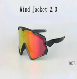 브랜드 로고 TR90 7072 윈드 재킷 사이클링 선글라스 2.0 눈 고글 자전거 안경 야외 안경 사이클링 안경 남자 편광 EV5524521