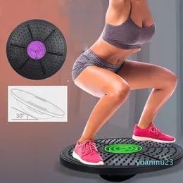 Yoga Balance Board Disc Stability Round Plates Exercise Trainer for Fitness Sports Waist Wriggling Fitness Balance Board