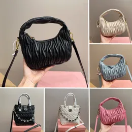 10A Women Wander bags Designer shoulder bags Leather Crossbody bag Fashion Luxurys handbag Clutch Bags half moon bag