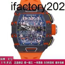 Relógio masculino MiersRichs VS Factory Men Tpt Case 2019 Garantido1U9TCaso de fibra de carbono