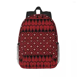 Рюкзак с палестинской вышивкой Tatreez, вышивка крестиком, современные рюкзаки, подростковая книжная сумка, школьные сумки, дорожный рюкзак, сумка на плечо