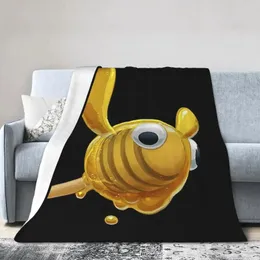 Blankets Hunnabee Bugsnax Kinda Bug Soft Warm Flannel Throw Blanket Cover For Bed Living Room Picnic Travel Home Couch