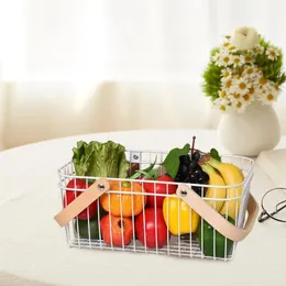 Kitchen Storage Countertop Fruit Vegetable Basket Bowl Fruits Stand Holder Organizer For Onion Potato Bread Snack
