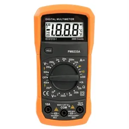 Pocket Size AC DC Manual Range Peakmeter Brands Digital Multimeter PM8233A