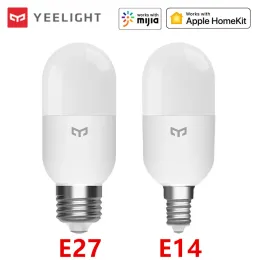 Steuern Sie Yeelight LED Smart Bulb M2 Bluetooth Mesh Version E27 E14 Dimmbare Lampe Farbtemperatur APP-Steuerung Arbeit für Homekit MiHome
