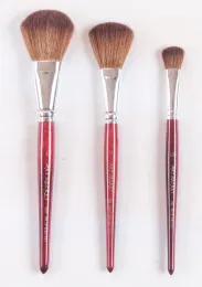 Brushes artsecret de alto grau 280mop aquarela acrílica pincel pincel corea importar cabelos sintéticos manípulo de madeira curta, suprimentos de arte