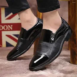 Dress Shoes 38-39 Party Black And White Men Elegant Luxury Evening Sneakers Sport Collection Original Luxus