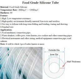 1m Lebensmittelqualität Silikon Gummischlauch Transparent Flexibler Silikonrohrdurchmesser 10 mm 11 mm 12 mm 14 mm 16mm 18 mm 20 mm 30 mm 50 mm Röhrchen