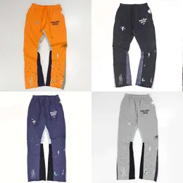 Męskie spodnie dresowe w dużych rozmiarach Wysokiej jakości wyściełany pot na zimną pogodę Zime Mężczyznowe spodnie do joggera swobodna ilość wodoodporna bawełna E2www2024