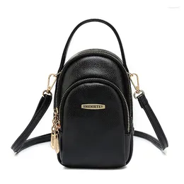 Borse a tracolla Catena Mini Crossbody per donna Borsa a tracolla Borsa in pelle PU di alta qualità Portamonete Portafoglio da donna Bao