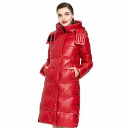 Gasman 2022 새로운 고품질 FI 다운 파카 여자 겨울 재킷 여자 코트 아웃복 여성 ER 두꺼운 두꺼운 재킷 018 04UD#