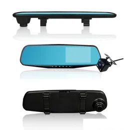 Carro DVR Carro Dvrs Vendendo 43 Polegada Câmera DVR Fl Hd 1080P Matic Espelho Retrovisor Com E Gravador Dashcam 7350771 Drop Delivery Automob Otx8A