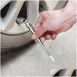 Diagnostic Tools Portable Tire Air Pressure Test Gauge Vehicle Car Motorcycle Tyre Meter Pen Psi Drop Delivery Automobiles Motorcycles Otolt