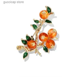 Pins Brooches Chinese ethnic style everything goes smoothly high-end corsage design retro glass brooch Y240329