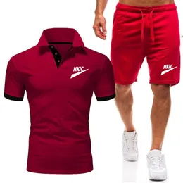 Summer Hot Men's T-shirt Shorts Set Men's Sports Set Print Leisure Fashion Bortable Short Sleeve T-Shirt Set-Men's Sets