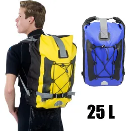 Taschen Neuer Outdoor-Sport wasserdichter Rucksack Tauchen Schwimmen Skiausrüstung Rucksack Driften Camping Reisen Strand Aufbewahrungstasche