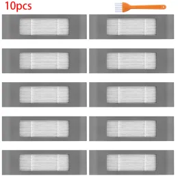 Draaigereedschap HEPA Filterdelar Byte för ECOVACS DEEBOT T8 T9 T9 AIVI Robotiska dammsugare Högkvalitativa filter Bomullstillbehör