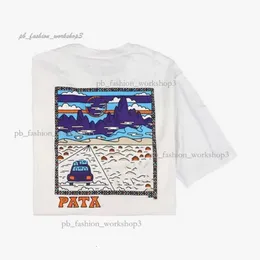 T Shirt Mens Shirt Designer T قمصان الرسم Tee Mens Tshirts Cotton Blue Black Thirt Outdoor Be in Fat Climb A Mountain 423