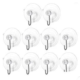 Ganci Rotaie 10 Pz Parete di Aspirazione Piccola Tazza Doccia Gancio Asciugamano Gancio Consegna Goccia Giardino di Casa Organizzazione di Pulizia di Stoccaggio Dh18P