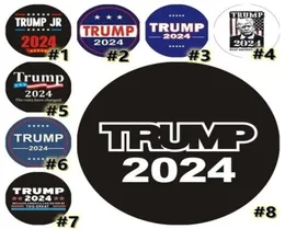 トランプ2024バンパーステッカーカーウィンドウウォールデカールルールがステッカーを変更しましたドナルドトランプ大統領はバックアクセサリー0329