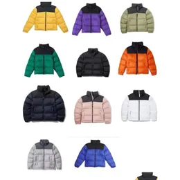 Mens Down Parkas New Coat New Coat Winter Cottonpadded Jacket 자수 가을과 칼라 따뜻한 패션 캐주얼 카디건 Esigner 드롭 배달 OTZCG