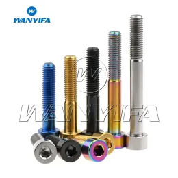 Wanyifa Titanium Bolts M8X 15 20 25 30 35 40 45 50 60 70mm Allen Key Soque