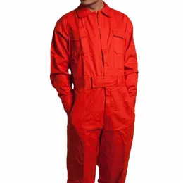80% Polyester 20% Cott Lg Sleeve Working Coveralls for Factory Labor Worker Workshop Plant Repairmen Work Clothes Uniforms E953#