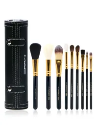 M AC Foundation Makyaj Fırçası 9pcs Makyaj Fırçaları Brocha de Maquillaje Set DHL 4479140